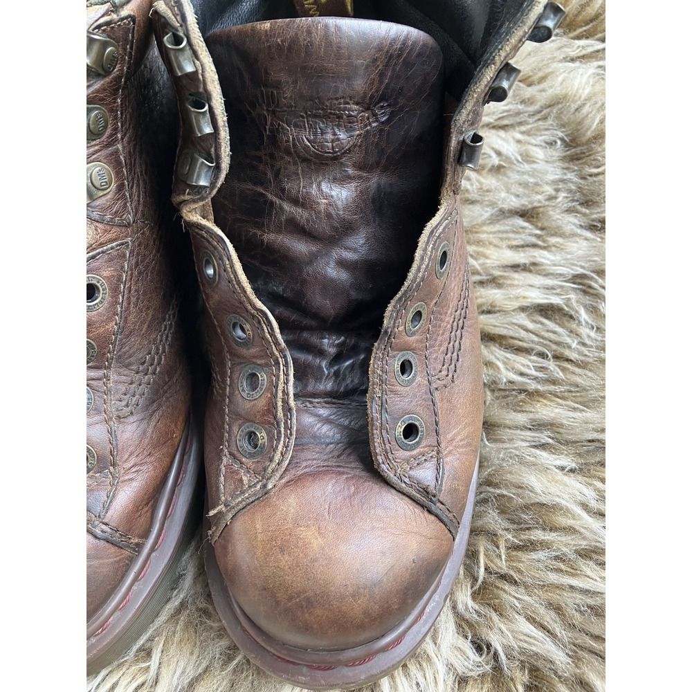 Vintage Dr Martens Ankle Boots Style 8287  Men's Sz UK 8 / US 9 No Laces/Inserts - Picture 9 of 10